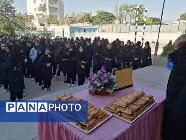زنگ مهر، آغاز بهار تعلیم و تربیت در دبیرستان شهید هاشمی نژاد نیشابور