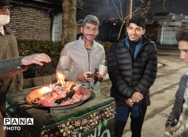 قرار شبانه مردم عاشورایی روستای فدیشه در نیشابور