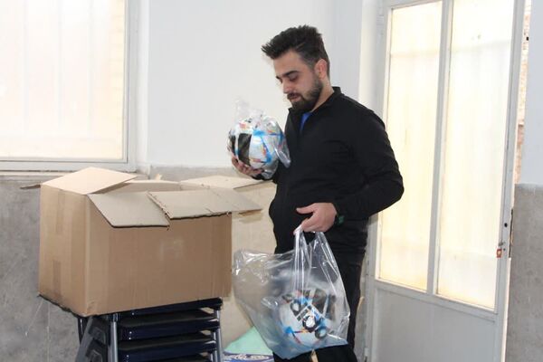 اهدای وسایل ورزشی به مدارس ناحیه یک شهرری