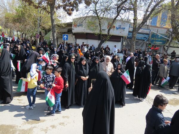 راهپیمایی روز قدس در شهرستان بجنورد 
