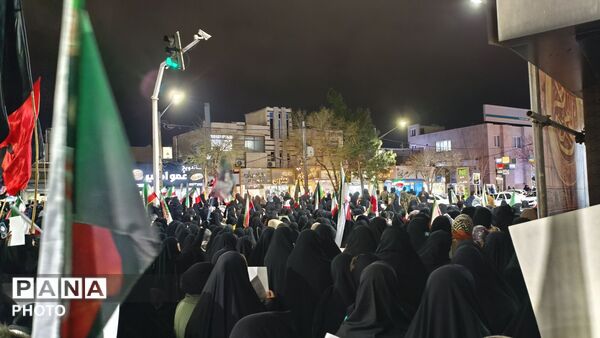  تجمع باشکوه مردم سرخس در راه حفظ ارزش‌ها