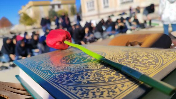 برپایی موکب به‌مناسبت شهادت حضرت زهرا(س) در مدرسه ۹ دی یاسوج