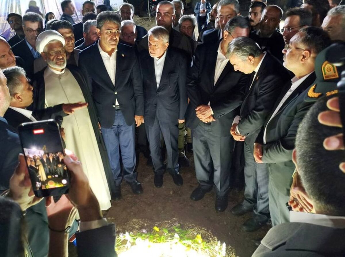 کلنگ‌زنی هتل چهارستاره «اورین بام سپهر» با حضور وزیر میراث‌فرهنگی در خوی