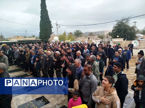 یادواره شهدای ۳۹لاله پرپر شهید آباد کازرون-بلیان