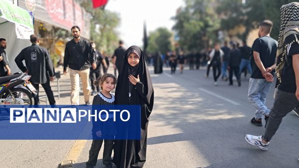 حضور کودکان و نوجوانان در دسته حسینیه اعظم زنجان 