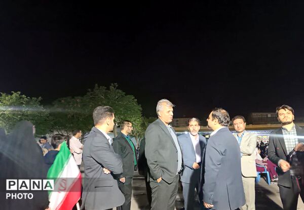  حضور جانباز مینابی در یزد