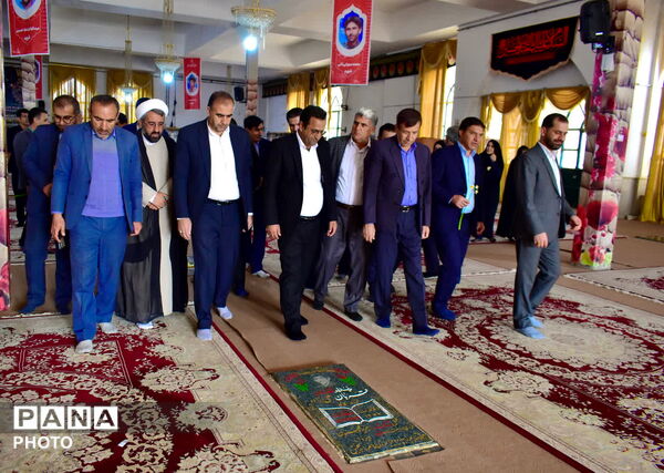 تجدید میثاق مسئولان آموزش‌وپرورش کهگیلویه و بویراحمد با شهدا 