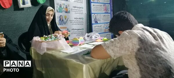 برپایی موکب کودک و نوجوان در دامنه کوه خضر نبی قم