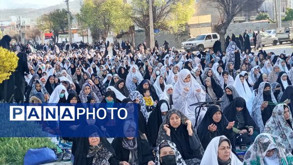 اقامه نماز عید فطر در یاسوج