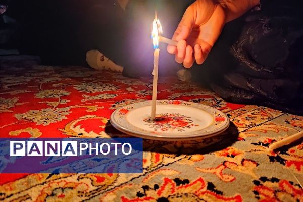 شام غریبان حسینی در مسجد جامع شهر بار