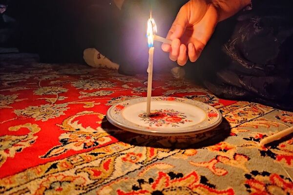 شام غریبان حسینی در مسجد جامع شهر بار
