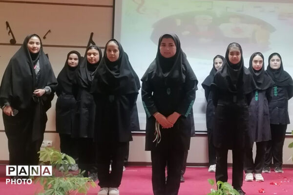 چهارمین جشنواره سرود فرزندان حاج قاسم در شهرستان فیروزه