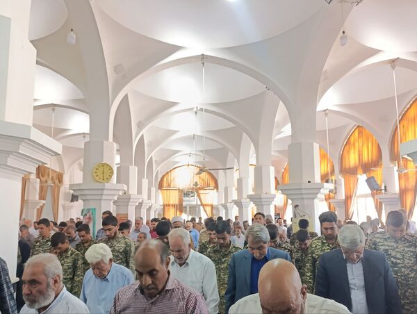 نماز عبادی سیاسی جمعه در شهرستان خلیل آباد