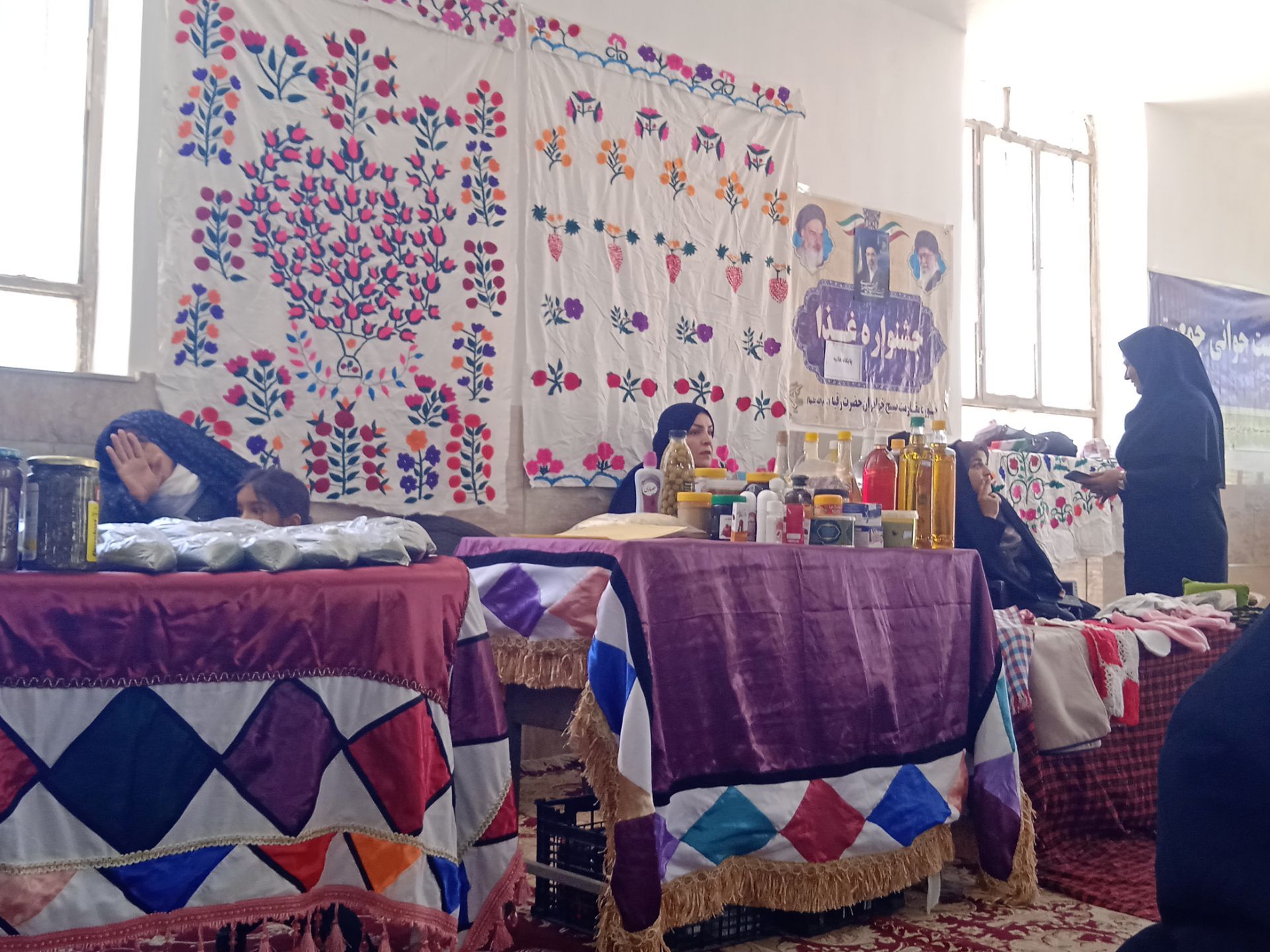 جشنواره غذای سالم در روستای آبنیه