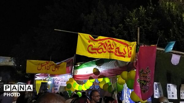 مهمانی کیلومتری غدیر در نیشابور 