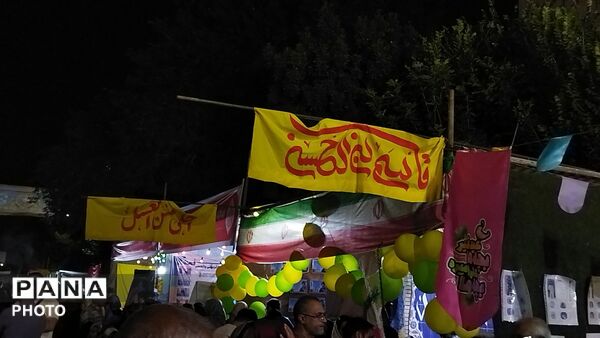 مهمانی کیلومتری غدیر در نیشابور 