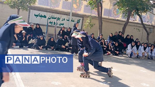 المپیاد ورزشی در دبیرستان کوثر فرهنگیان