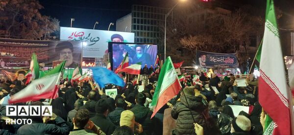 تجمع و راهپیمایی مردم بجنورد برای بیعت با رهبر جدید