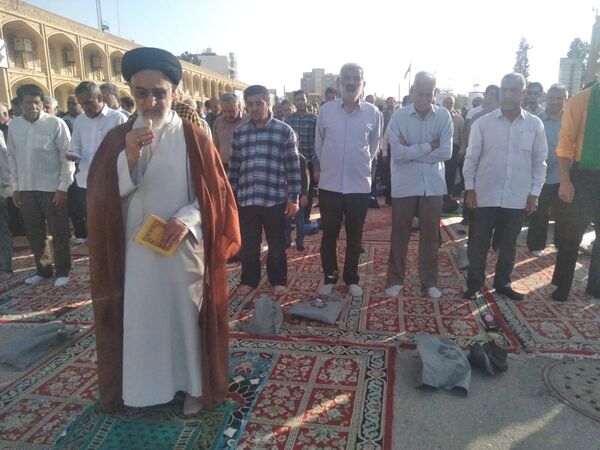 نماز باران در امامزاده سیدجعفر محمد در یزد