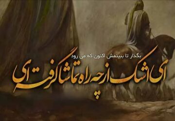 در آینه‌‌‌ کربلا جوانی قد کشید 