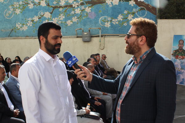 آیین خشت‌گذاری دبستان شهید خداقلی