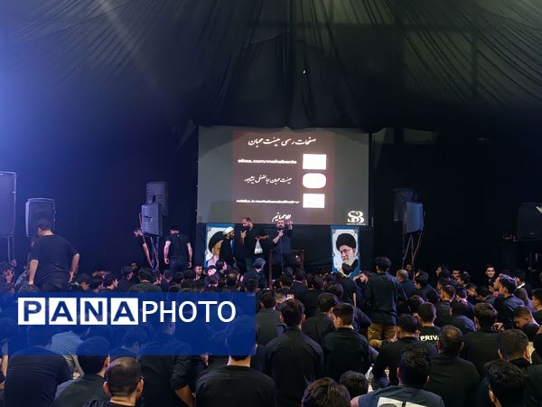 مراسم شب عاشورا در هیئت محبان ابوالفضل نیشابور 