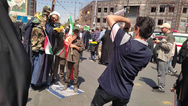 جلوه هایی از راهپیمایی روز جهانی قدس در قم