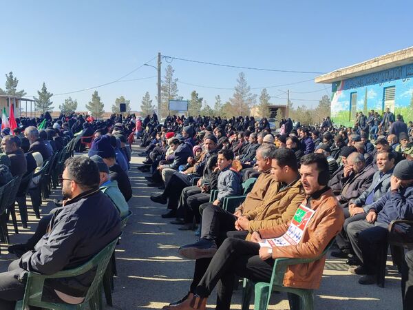 حضور پرشور مردم انقلابی شهر حسن آباد جرقویه علیا در راهپیمایی یوم الله ۲۲ بهمن