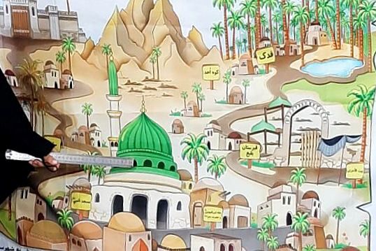 حزن فاطمی در دبستان حضرت ابوالفضل(ع) اسلامشهر 