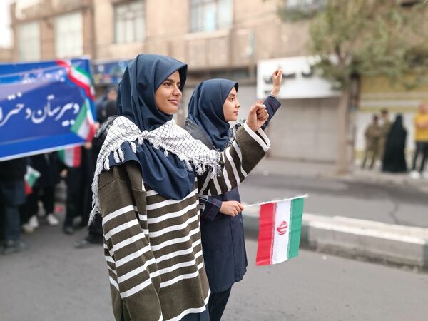 راهیپمایی 13 آبان در شهر قدس