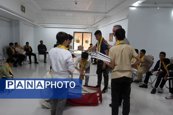 روز آخر و اختتامیه دوازدهمین پیش اردوی ملی پیشتازان پسر در زنجان 