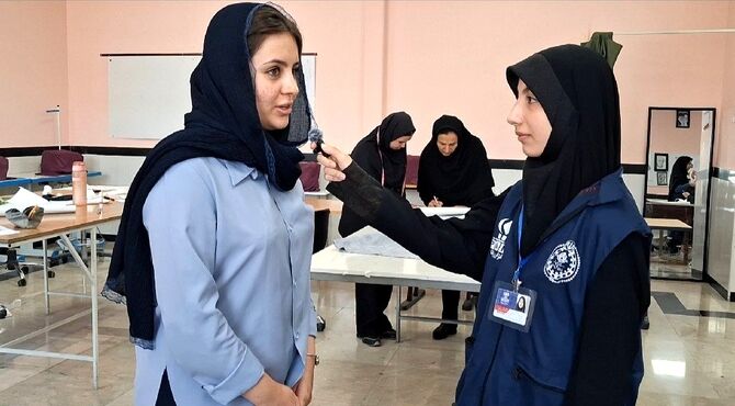 المپیاد شایستگی محور دختران در شهرستان شیروان