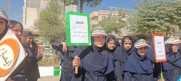 المپیاد ورزشی در دبیرستان کوثر فرهنگیان
