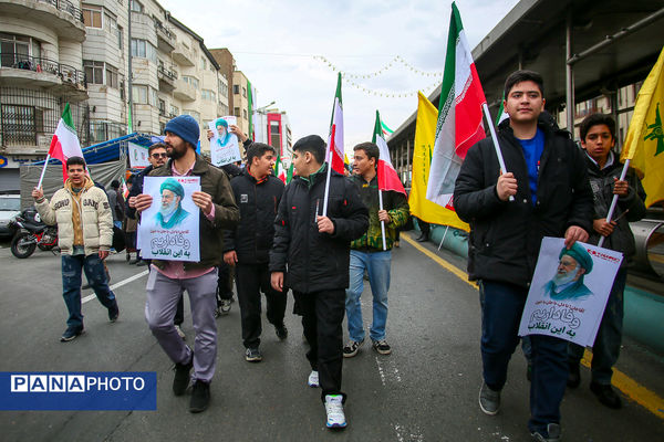 راهپیمایی 22 بهمن ۱۴۰۴ - تهران (۱)