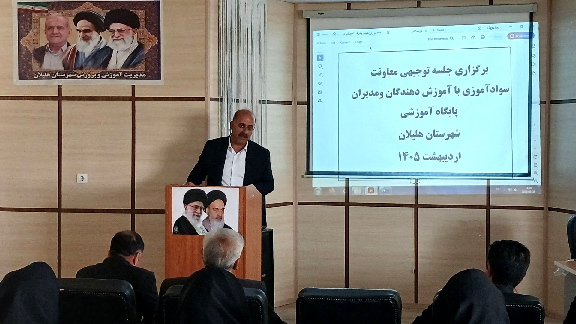 نظارت و ارزیابی مستمر کلاس‌های سوادآموزی ضامن ارتقای کیفیت آموزش است