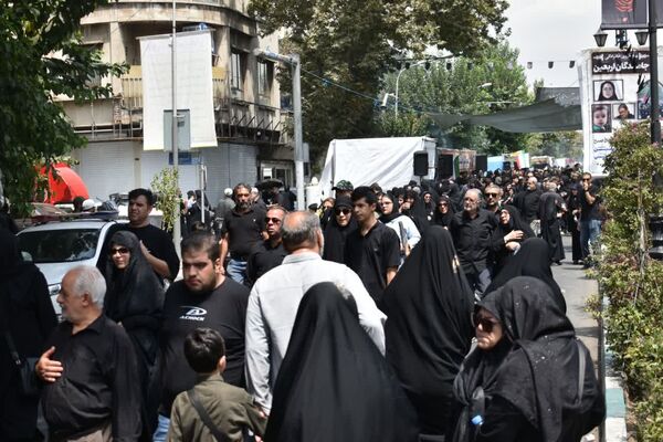 مراسم آیینی جاماندگان اربعین حسینی در پایتخت