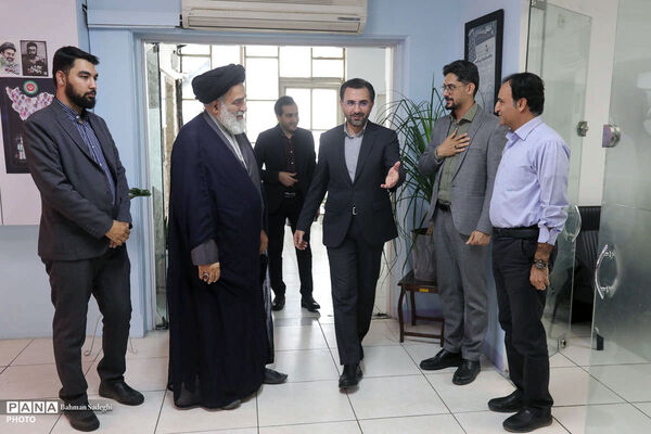 بازدید رئیس شورای هماهنگی تبلیغات اسلامی  تهران از خبرگزاری پانا