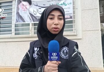 آماده‌سازی رژه دختران ولایتمدار گرگان