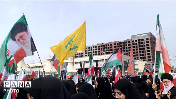 راهپیمایی روز قدس در مشهد
