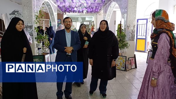 برگزاری افتتاحیه نمایشگاه مشاغل در هنرستان نور،ملارد 