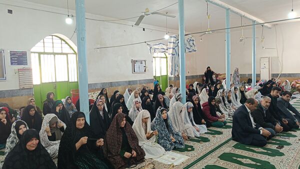 اعتکاف دانش آموزی در شهرستان دیشموک