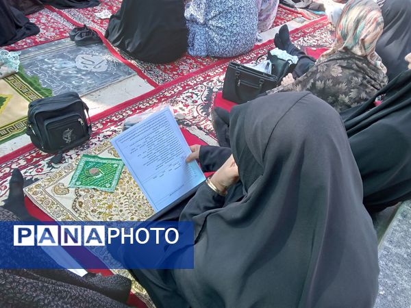 نماز جمعه در جوار شهدای بهشت فضل نیشابور 