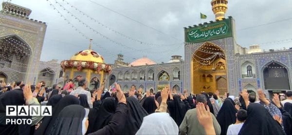 تجلیِ عشق و وفاداری؛ تلاطمِ جمعیت در میثاق با امام رضا (ع)