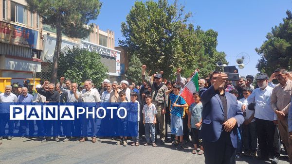 دومین راهپیمایی جمعه خشم در نیشابور 