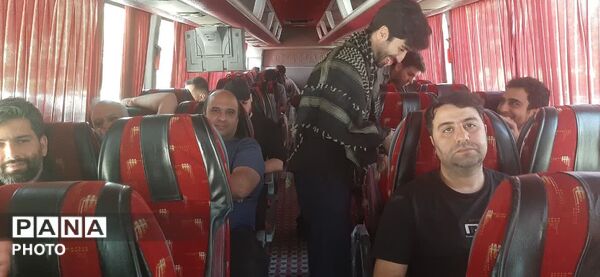 اعزام کاروان‌های دانشجویی دانشگاه‌های  آزاد استان البرز به کربلای معلی