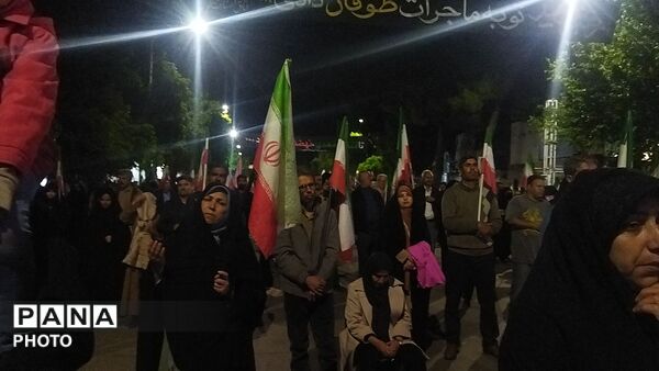 پنجاه و هشتمین شب از ایستادگی مردم در خیابان های نیشابور