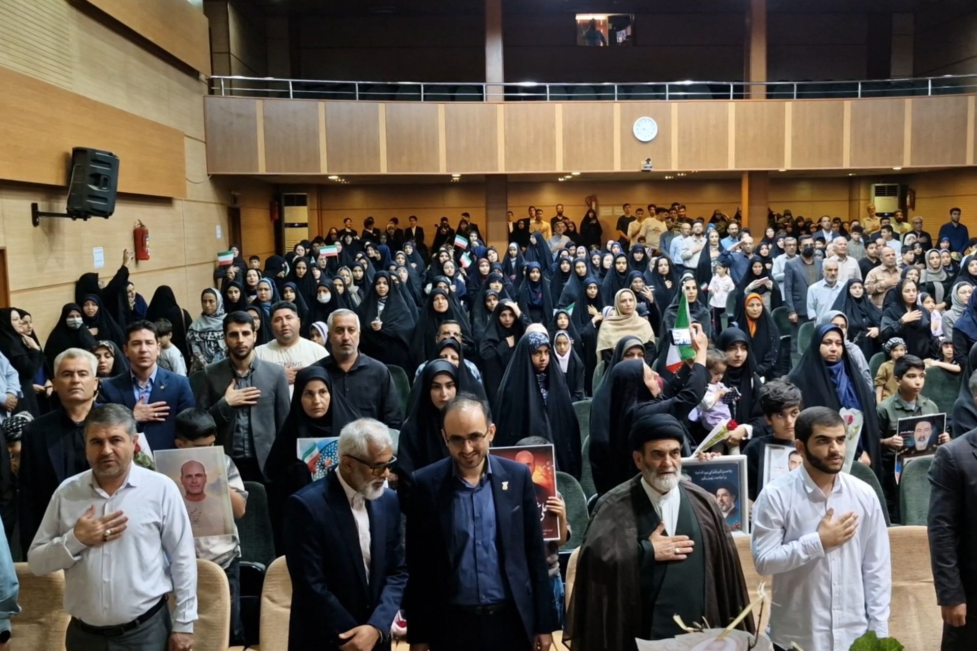 یادواره شهدای جنگ تحمیلی دوم و سوم در ناحیه یک شیراز