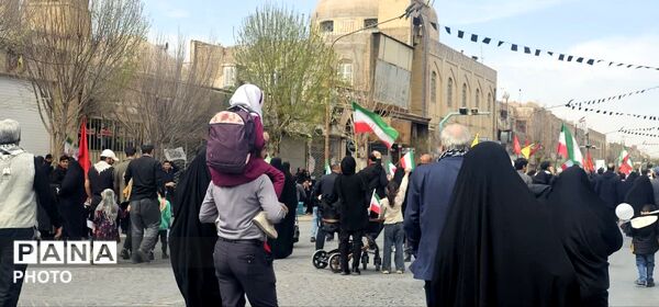 از دل کویر تا قدس، فریاد آزادی طنین‌انداز شد