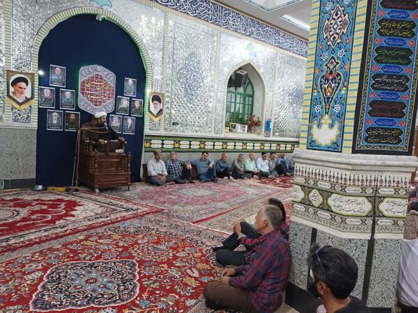 مراسم عزاداری شب هفتم محرم در نیشابور