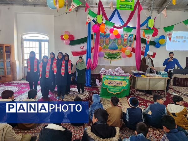 جشن باشکوه نیمه شعبان در روستای درخت سنجد ‌